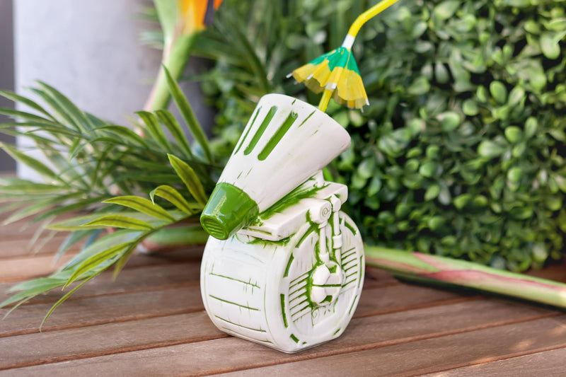 Geeki Tikis Star Wars D-0 Mug | Ceramic Tiki Style Cup | Holds 12 Ounces