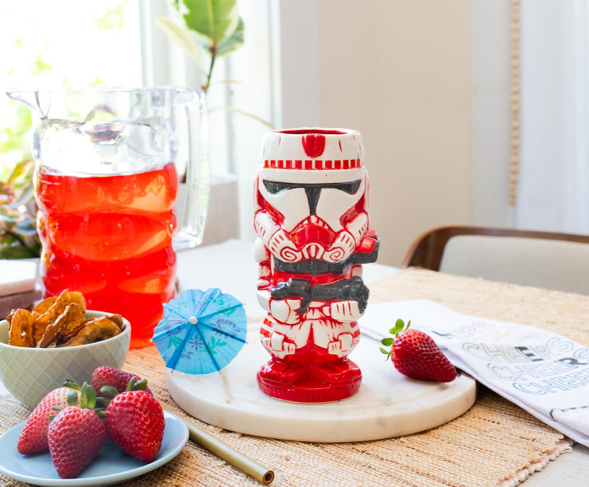 Geeki Tikis Star Wars Shock Trooper Ceramic Mug | Holds 14 Ounces