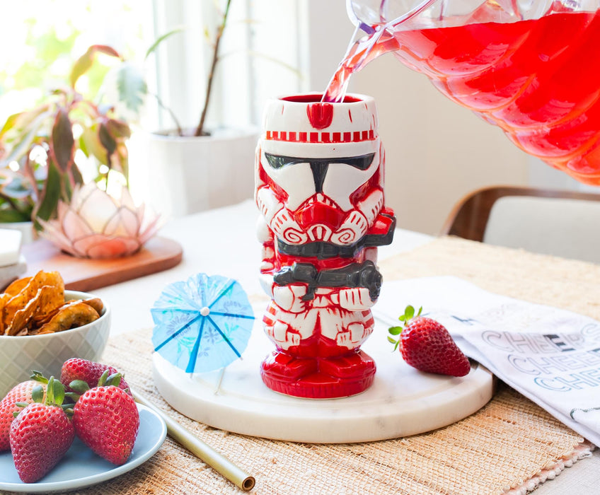Geeki Tikis Star Wars Shock Trooper Ceramic Mug | Holds 14 Ounces
