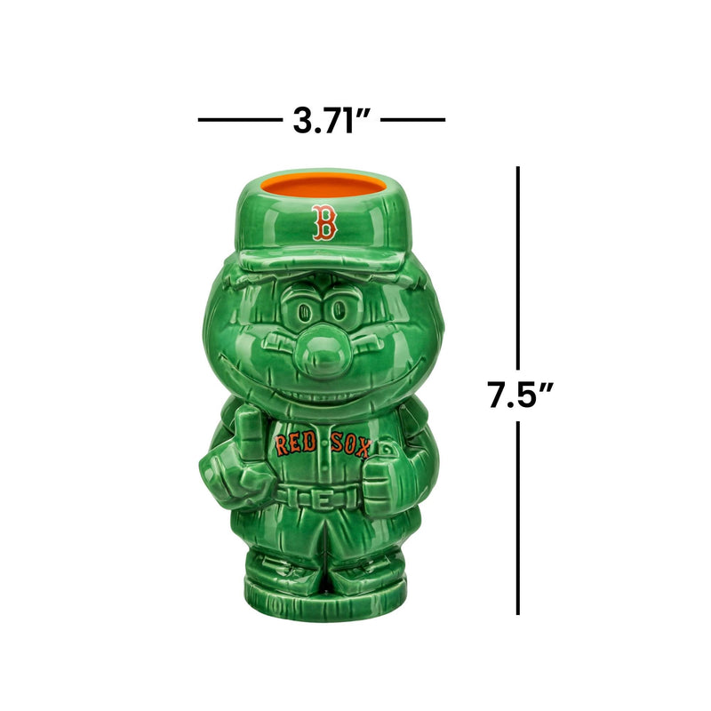 Geeki Tikis MLB Mascot Ceramic Mug | Boston Red Sox, Wally the Green Monster product image 3 of 3