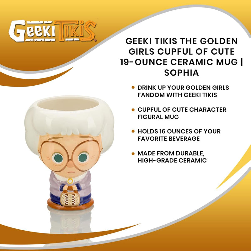 Cupful of Cute The Golden Girls 19-Ounce Ceramic Mug | Sophia product image 7 of 7