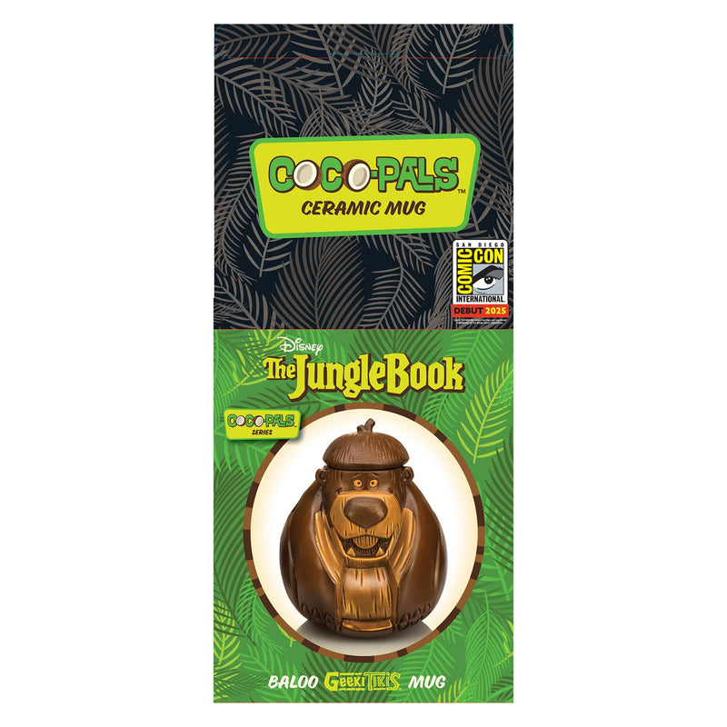 Geeki Tiki Disney The Jungle Book Baloo 32 Ounce Coconut Mug product image 2 of 6