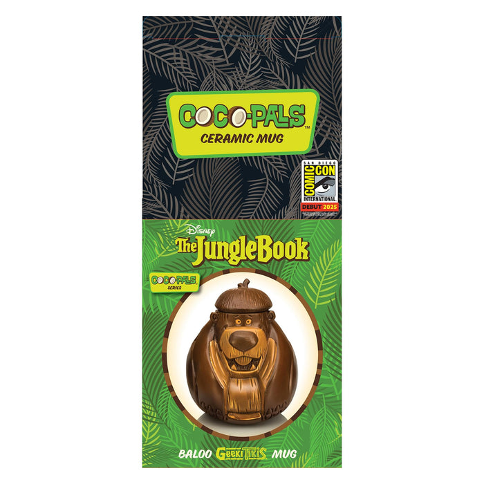 Geeki Tiki Disney The Jungle Book Baloo 32 Ounce Coconut Mug