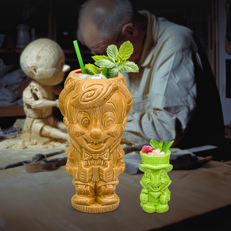 Geeki Tikis Disney Pinocchio and Jiminy Cricket Mug Set product image 4 of 4