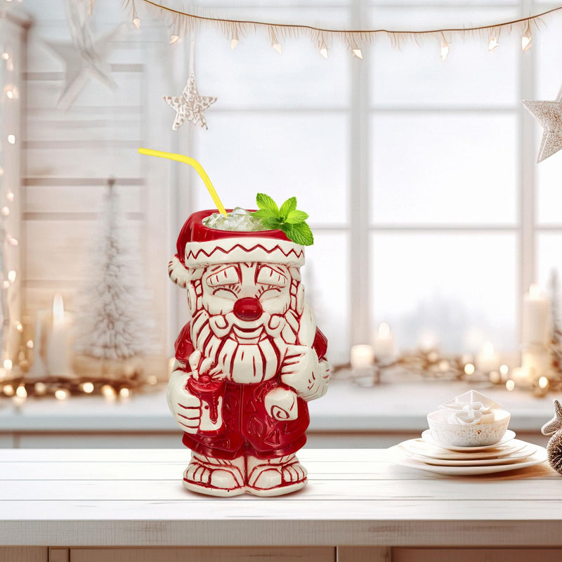 Geeki Tikis Santa Clause 30 Ounce Ceramic Mug product image 5 of 6