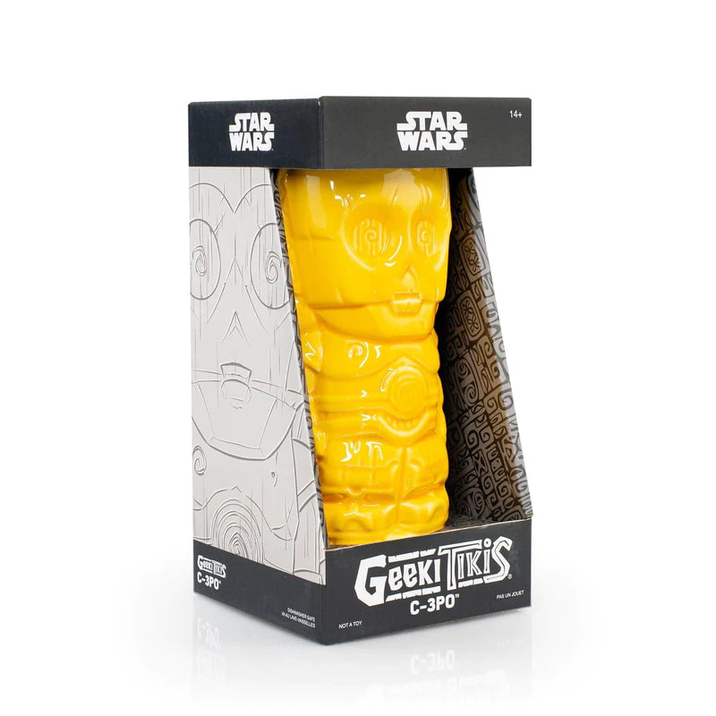 Star Wars - Geeki Tikis Star Wars C-3PO Mug | Crafted Ceramic | Holds 14 Ounces