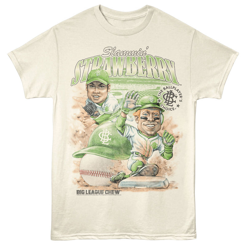 T-Shirt featuring design named Big League Chew - Slammin' Strawberry
