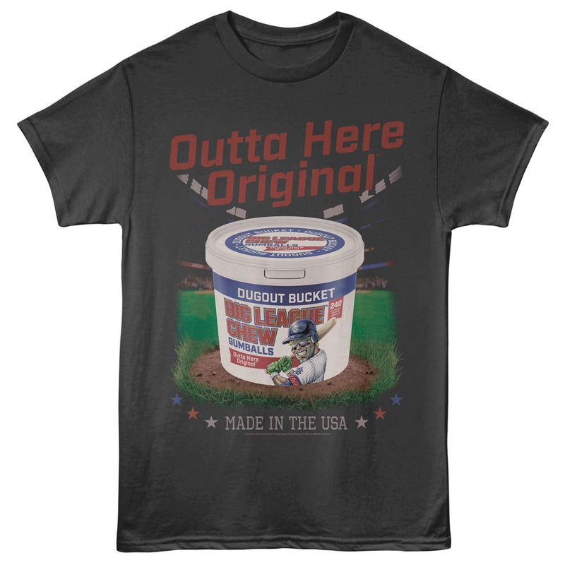 T-Shirt featuring design named Big League Chew - Dugout Bucket