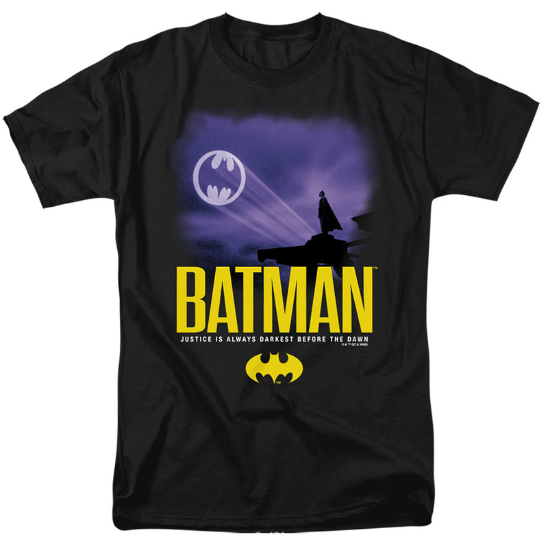T-Shirt featuring design named Batman - Bat Signal in the Sky (1989 Movie)