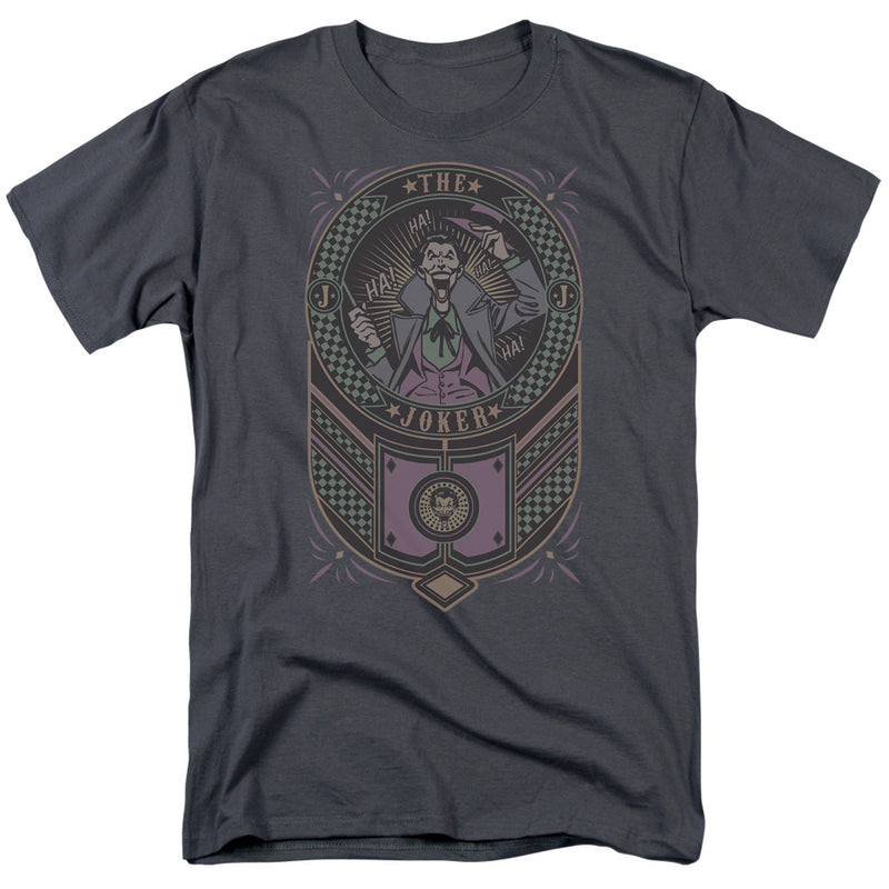 T-Shirt featuring design named Batman - Joker Checkered Sign