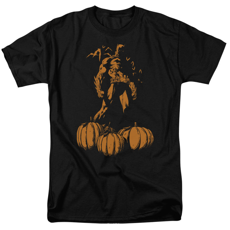 T-Shirt featuring design named Batman - A Bat Among Pumpkins