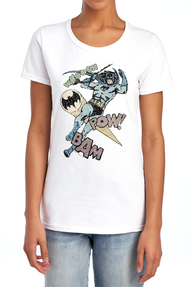 T-Shirt featuring design named Batman - Halftone Swing, product image 2 of 2