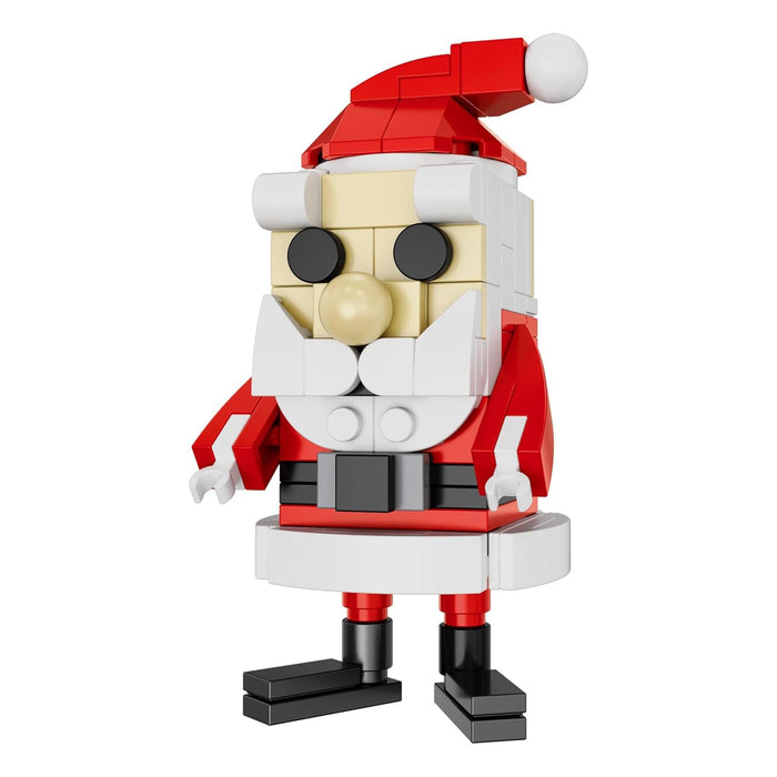 Rudolph The Red-Nosed Reindeer - Santa Figure 93-Piece Brickcraft Building Set
