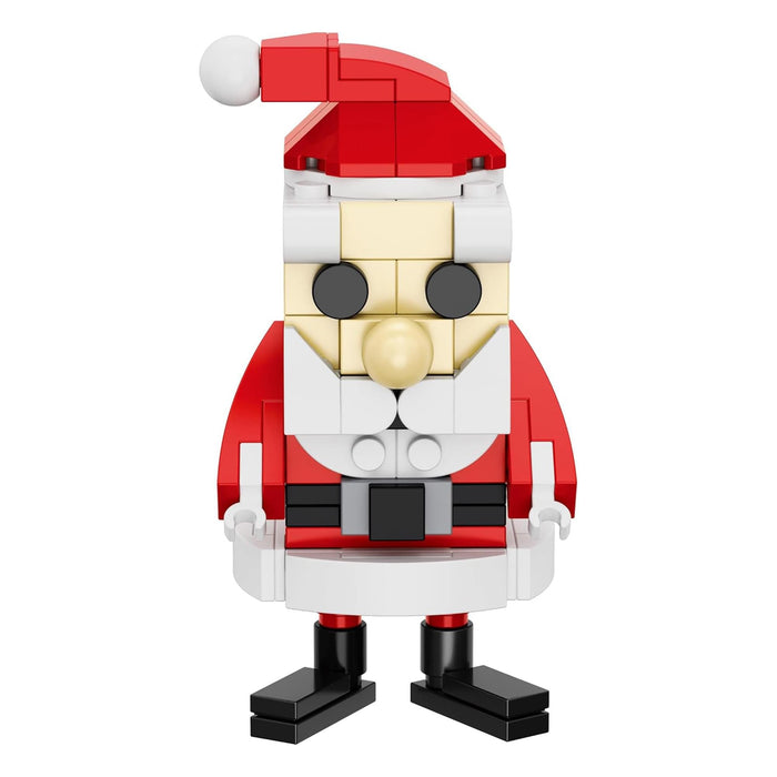 Rudolph The Red-Nosed Reindeer - Santa Figure 93-Piece Brickcraft Building Set