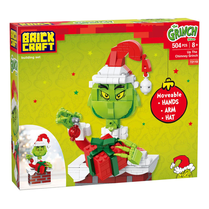 The Grinch - Up the Chimney 523-Piece Brickcraft Building Set