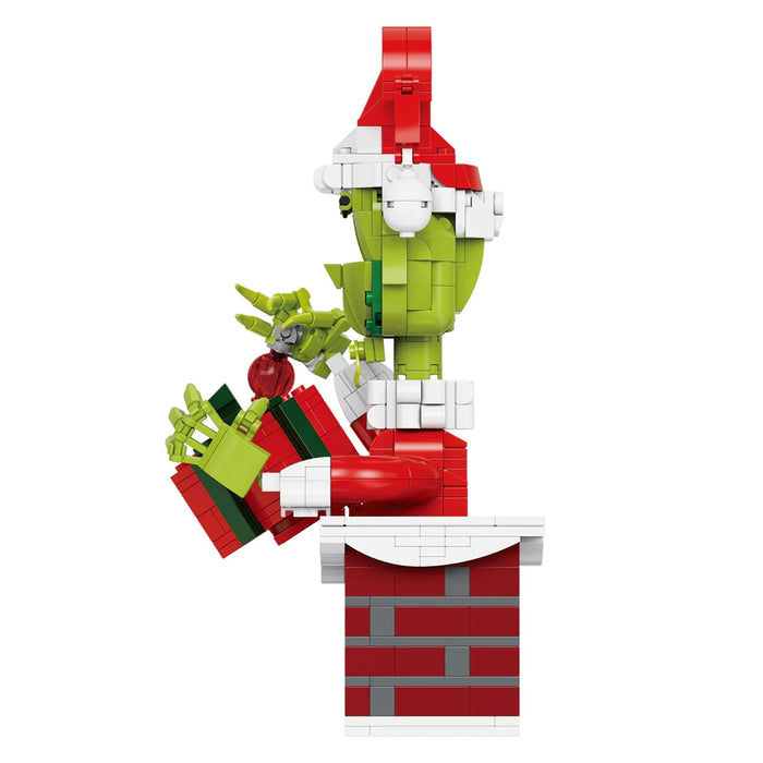 The Grinch - Up the Chimney 523-Piece Brickcraft Building Set