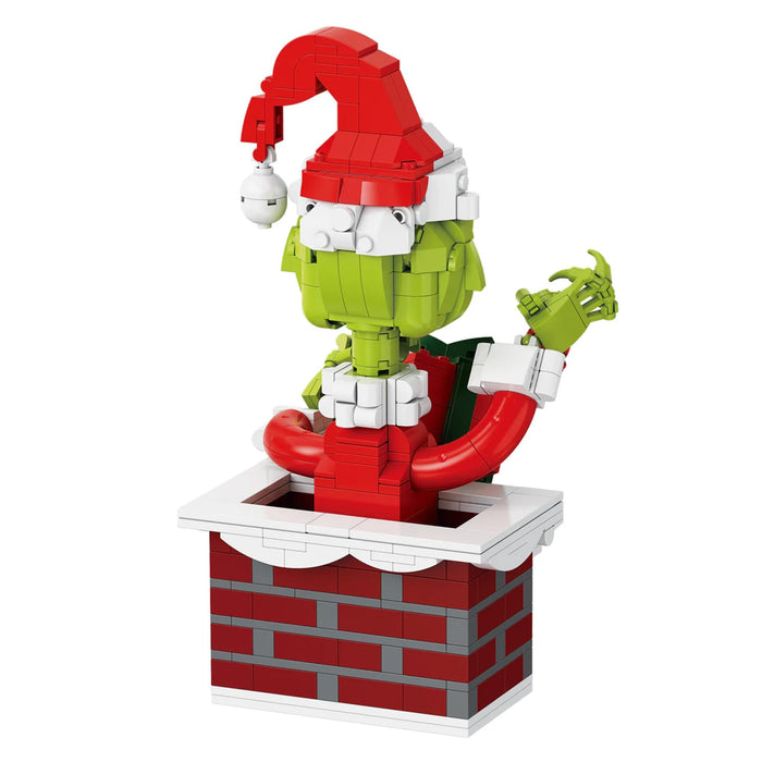 The Grinch - Up the Chimney 523-Piece Brickcraft Building Set