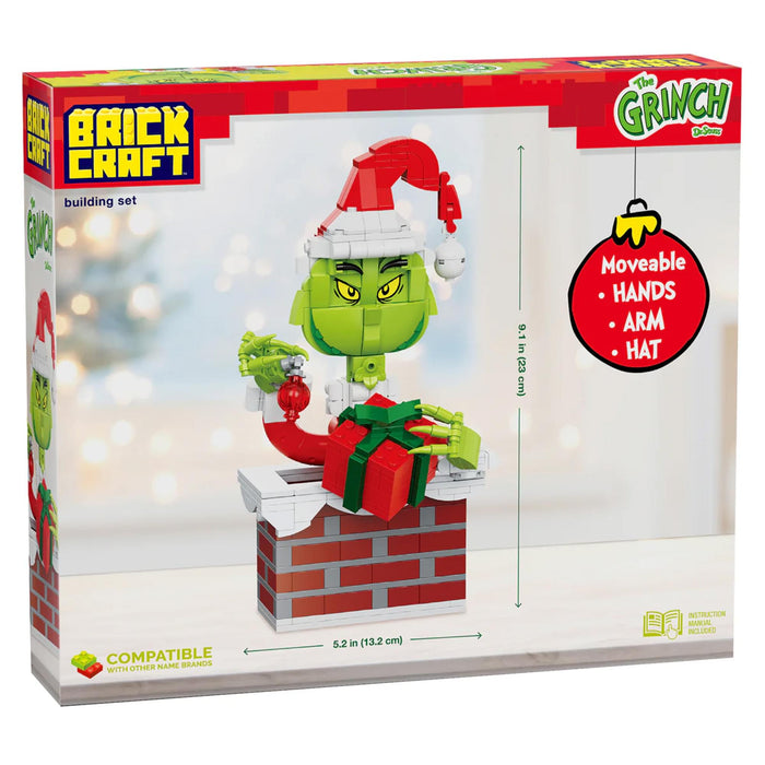 The Grinch - Up the Chimney 523-Piece Brickcraft Building Set