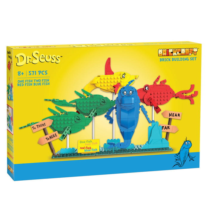 Dr. Seuss One Fish Two Fish 571 Piece Building Set