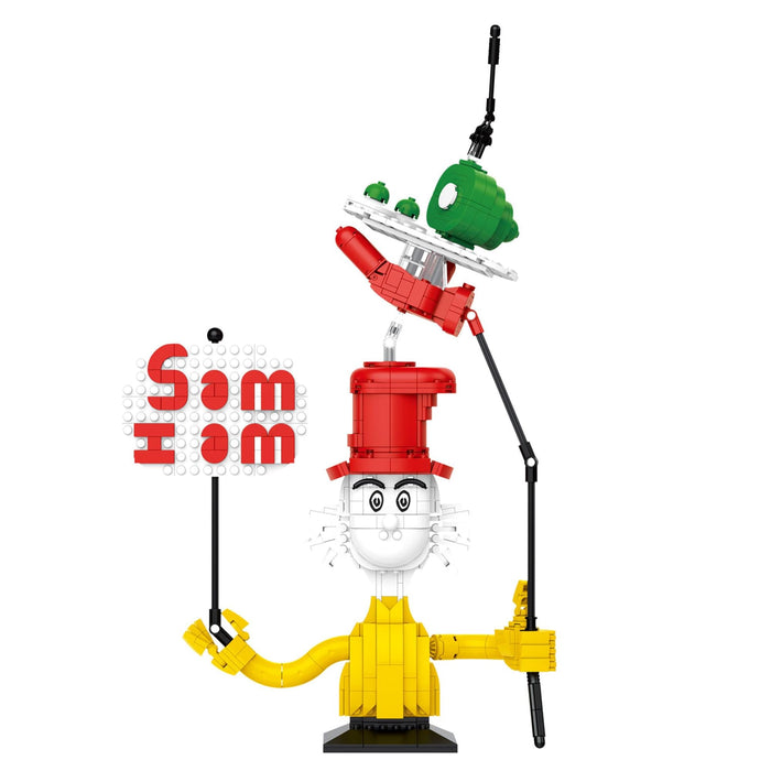 Dr. Seuss Sam I Am 637 Piece Building Set