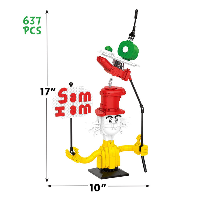 Dr. Seuss Sam I Am 637 Piece Building Set