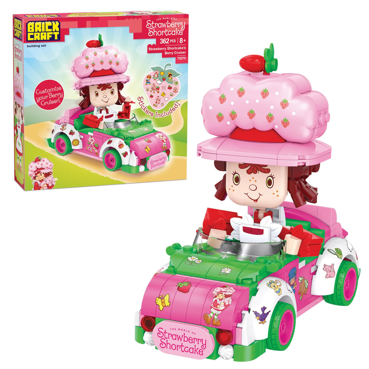 Strawberry Shortcake With Berry Cruiser 358-Piece Building Set