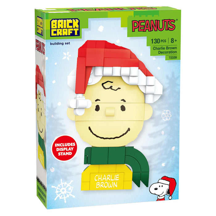 Peanuts - Charlie Brown Christmas 91-Piece Brickcraft Building Set