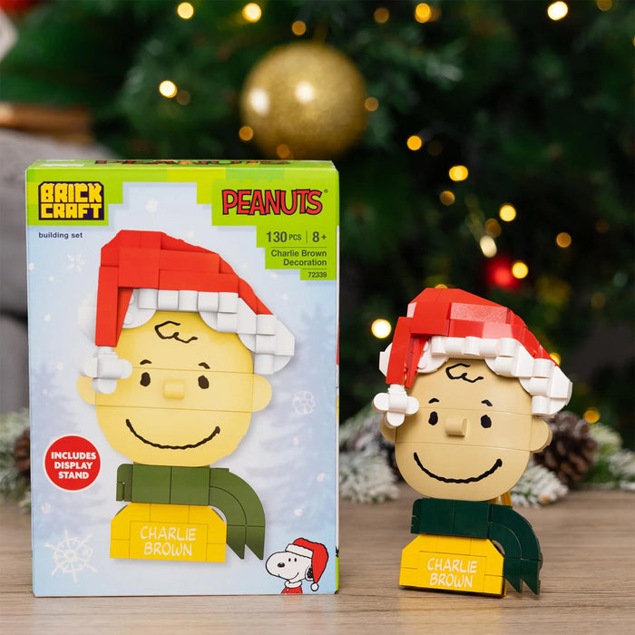 Peanuts - Charlie Brown Christmas 91-Piece Brickcraft Building Set