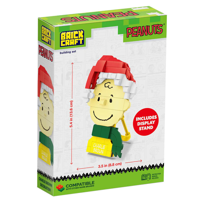 Peanuts - Charlie Brown Christmas 91-Piece Brickcraft Building Set