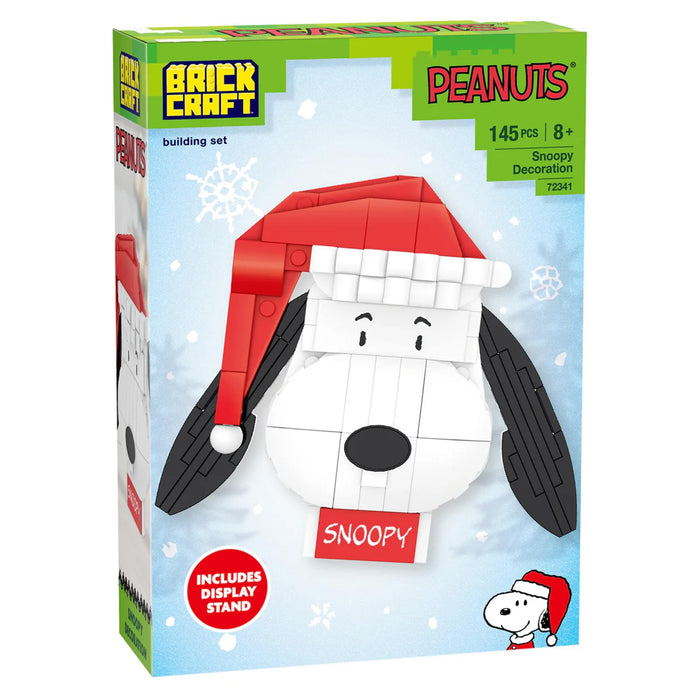 Peanuts - Snoopy Christmas 141-Piece Brickcraft Building Set