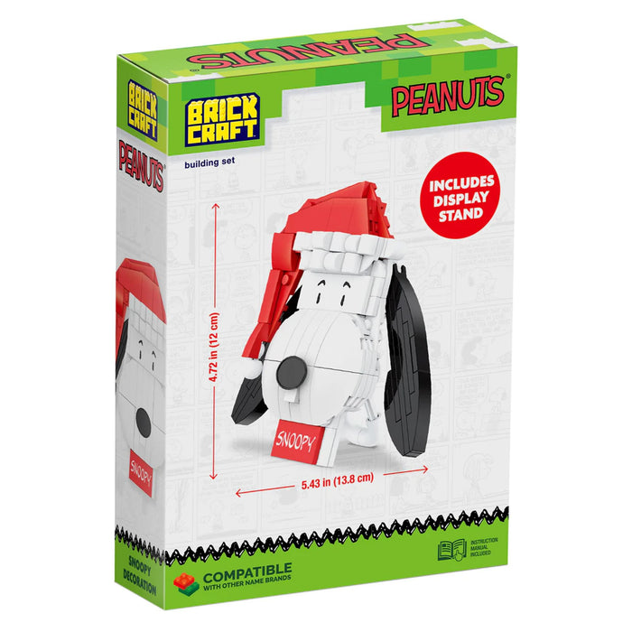 Peanuts - Snoopy Christmas 141-Piece Brickcraft Building Set