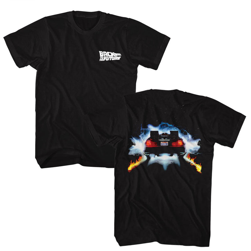 T-Shirt featuring design named Back to the Future - Delorean (Front & Back)