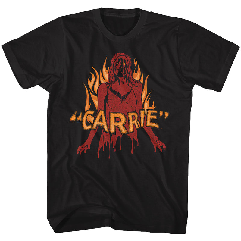 T-Shirt featuring design named Carrie - Blood & Fire