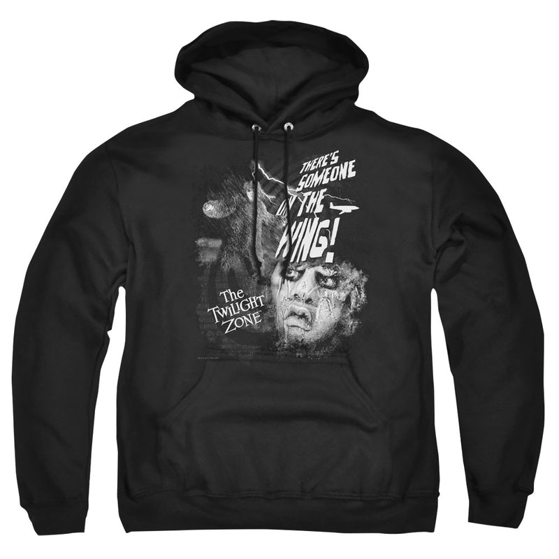 Hoodie featuring design named Twilight Zone - Someone on the Wing