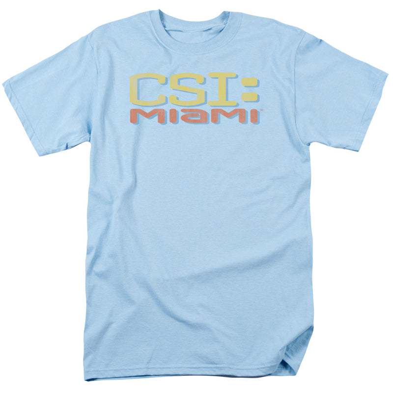 T-Shirt featuring design named CSI: Miami - Distressed Logo, product image 1 of 2