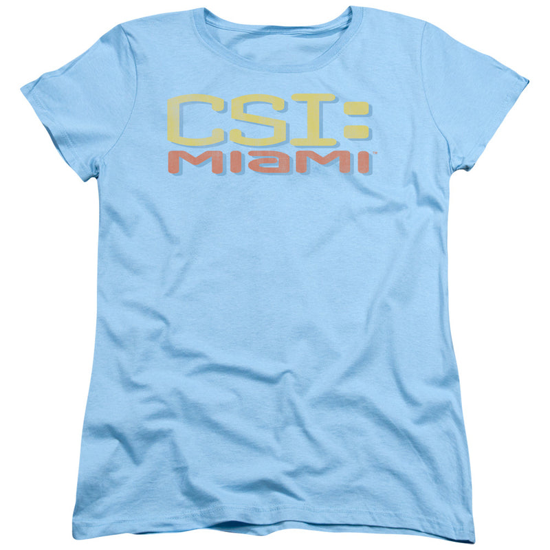 T-Shirt featuring design named CSI: Miami - Distressed Logo, product image 2 of 2