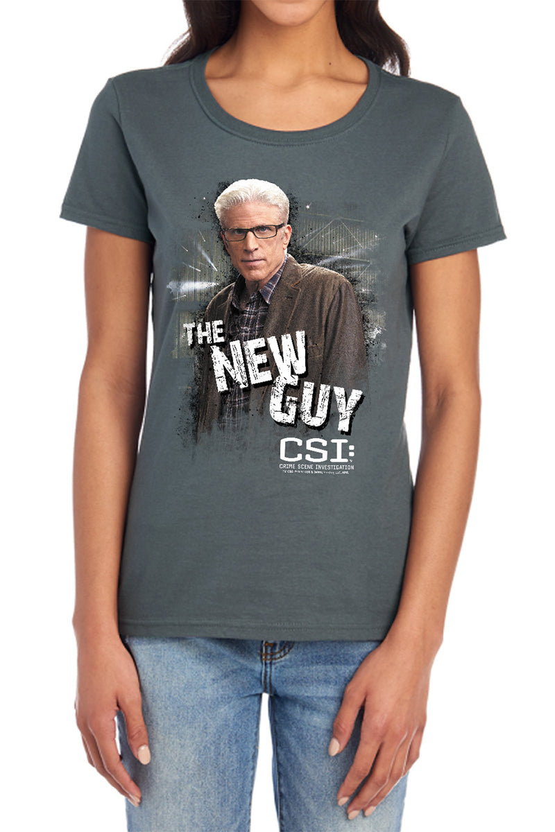 T-Shirt featuring design named CSI: Crime Scene Investigation - The New Guy, product image 2 of 2