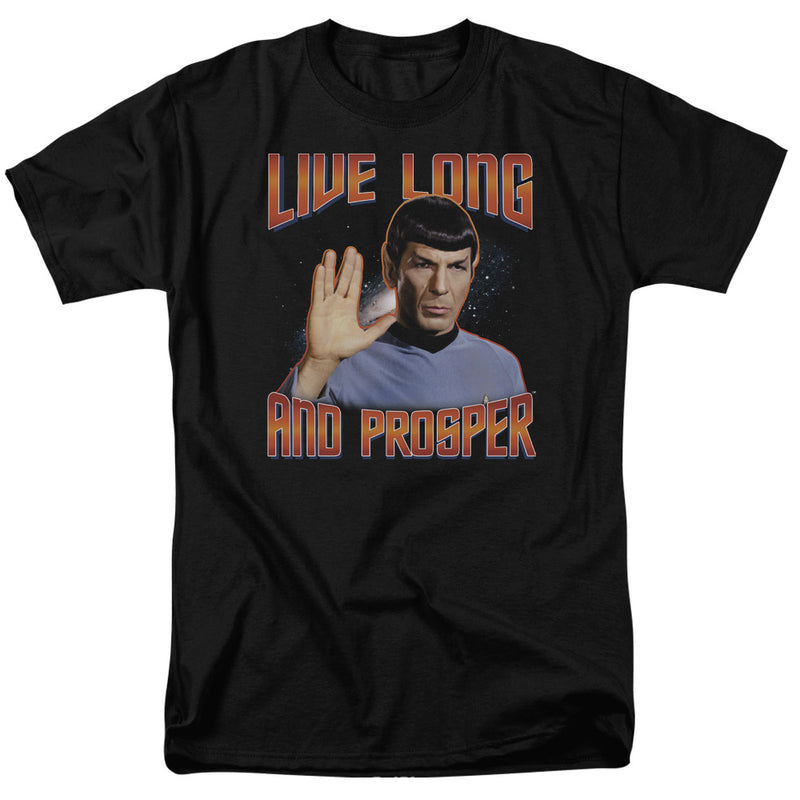 T-Shirt featuring design named Star Trek - LLAP Bold Text, product image 1 of 2
