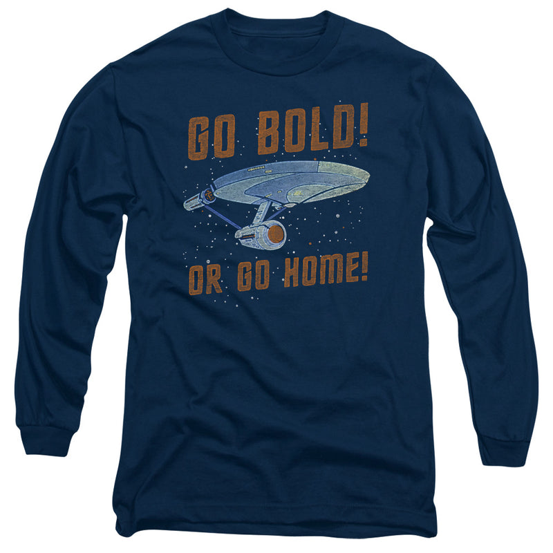 Long-Sleeve Shirt featuring design named Star Trek - Go Bold
