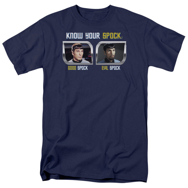 T-Shirt featuring design named Star Trek - Know Your Spock, product image 1 of 2