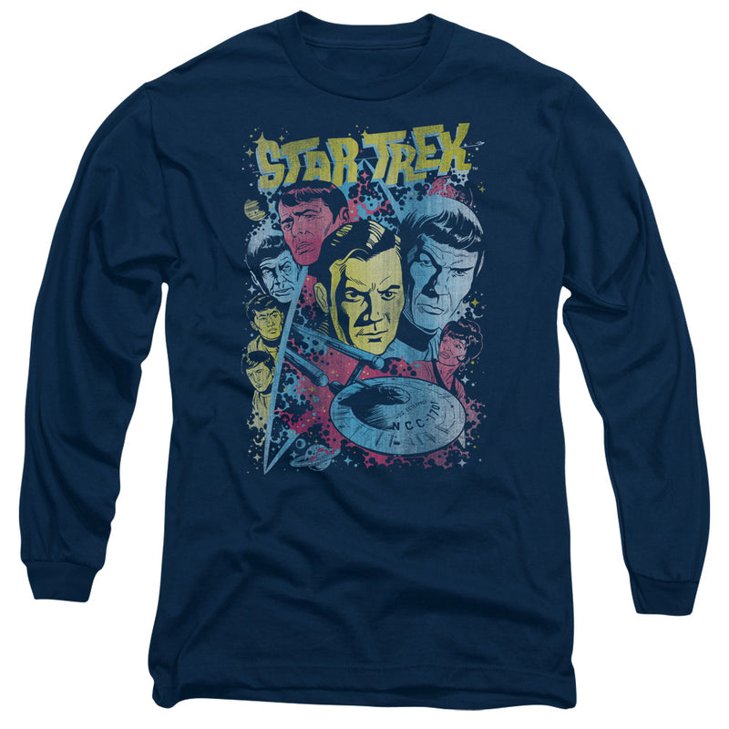 Long-Sleeve Shirt featuring design named Star Trek - Classic Crew Illustrated