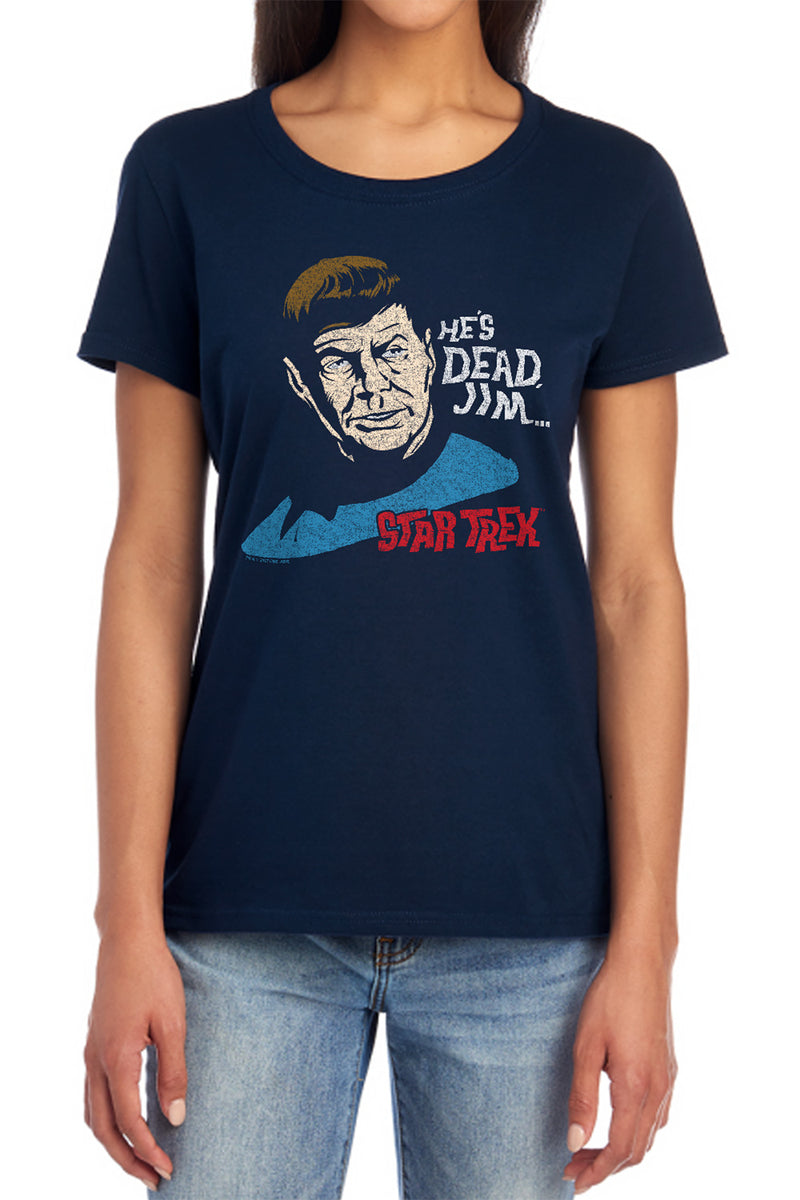 T-Shirt featuring design named Star Trek - He's Dead Jim, product image 2 of 2