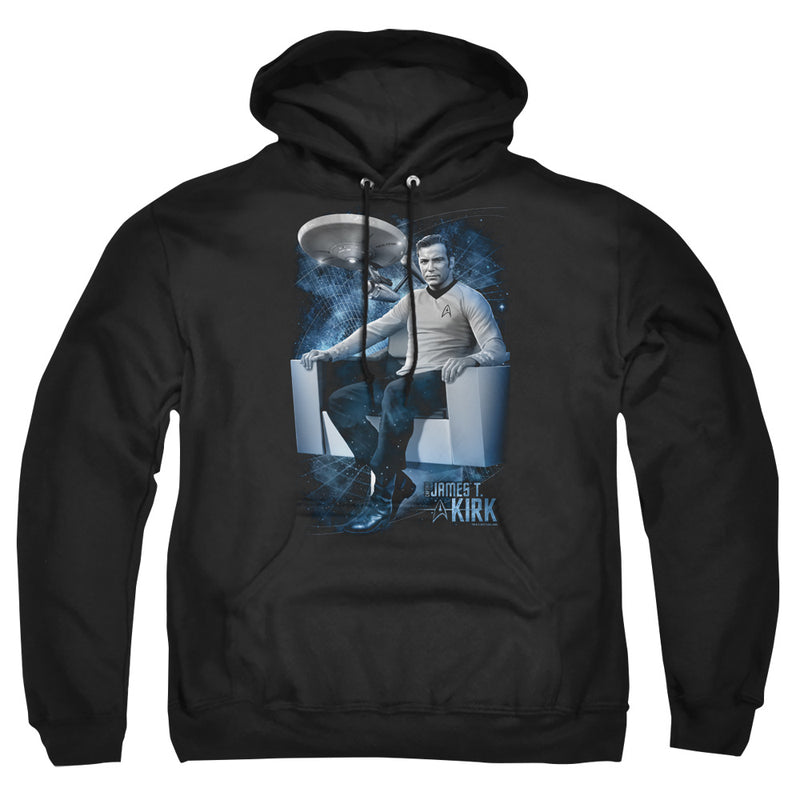 Hoodie featuring design named Star Trek - Captain's Chair