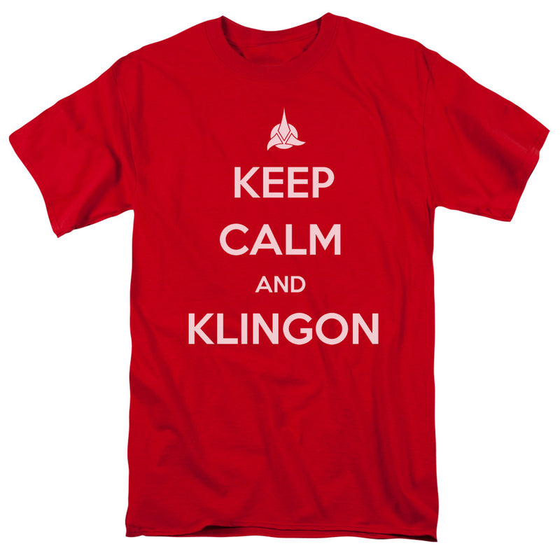 T-Shirt featuring design named Star Trek - TNG Keep Calm, product image 1 of 2