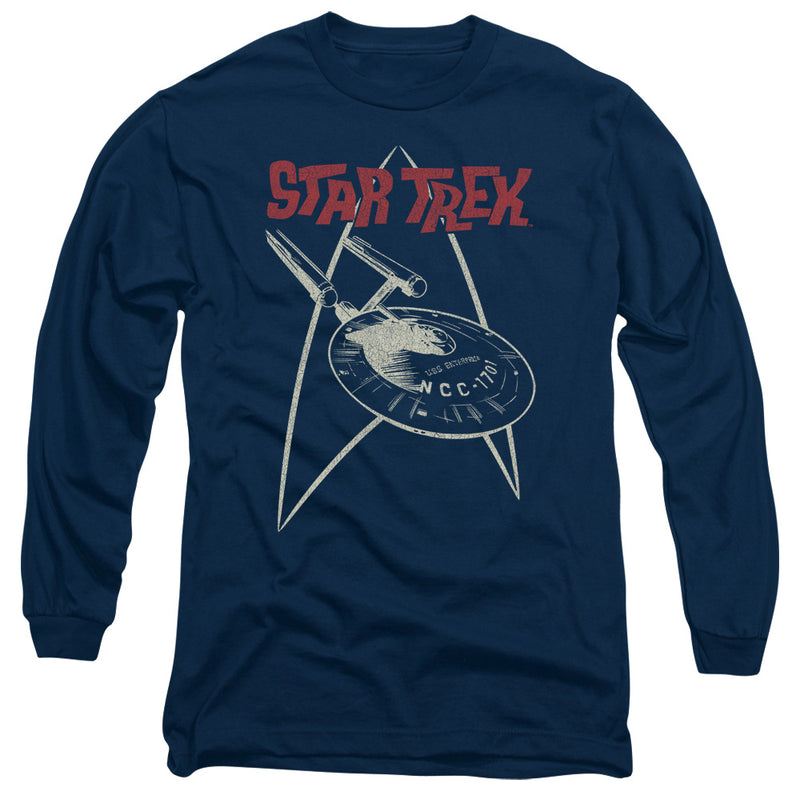 Long-Sleeve Shirt featuring design named Star Trek - Ship Symbol