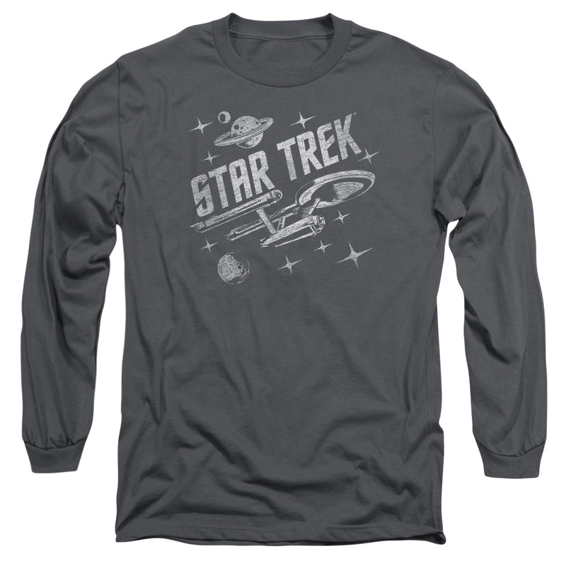 Long-Sleeve Shirt featuring design named Star Trek - Through Space
