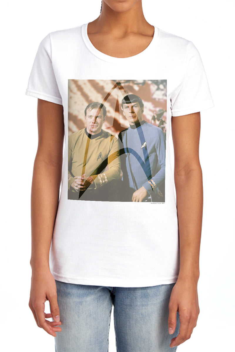 T-Shirt featuring design named Star Trek - Classic Duo, product image 2 of 2