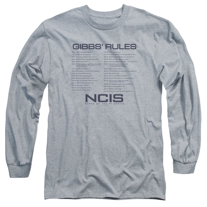 Long-Sleeve Shirt featuring design named NCIS - Gibbs' Rules