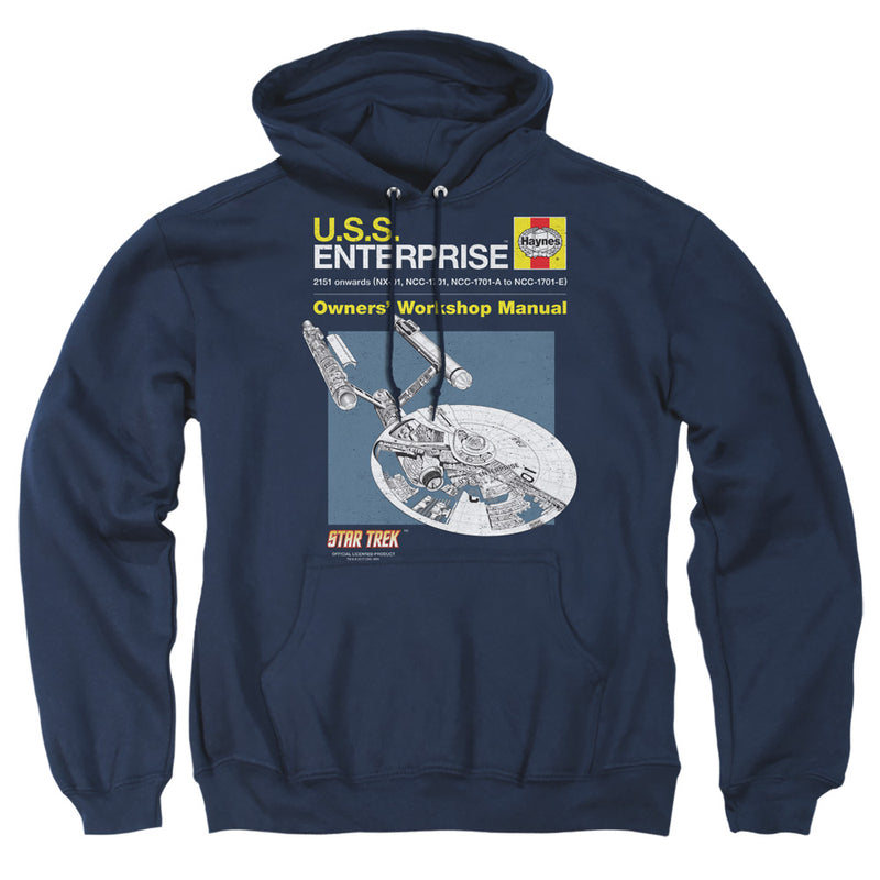 Hoodie featuring design named Star Trek - Enterprise Manual