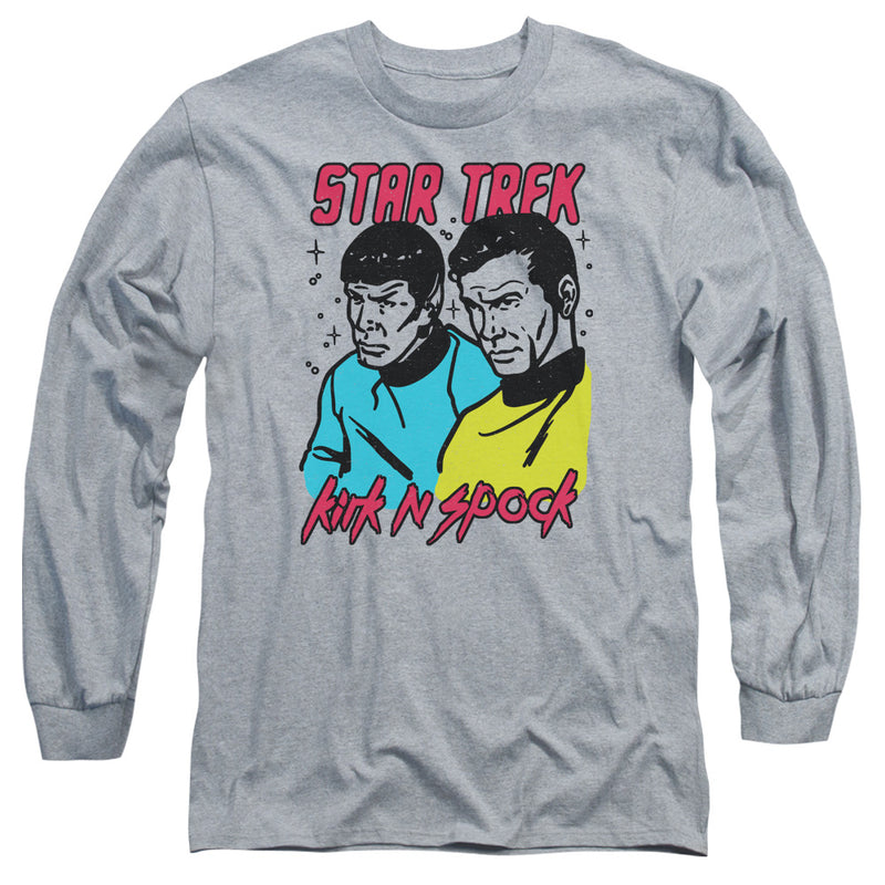 Long-Sleeve Shirt featuring design named Star Trek - Kirk 'n Spock